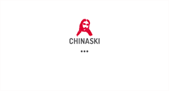 Desktop Screenshot of chinaski.cz